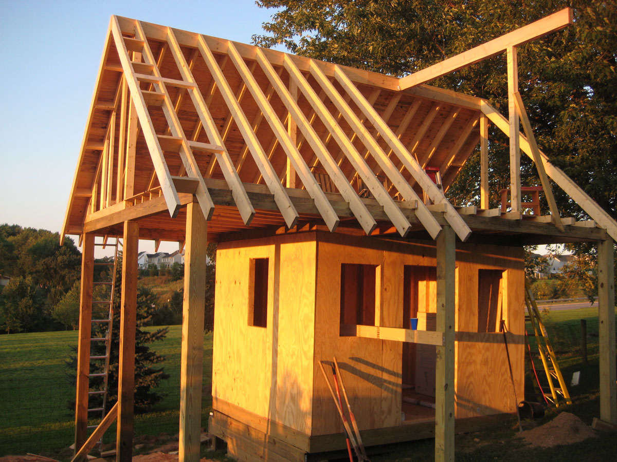 building the pool house, page 3